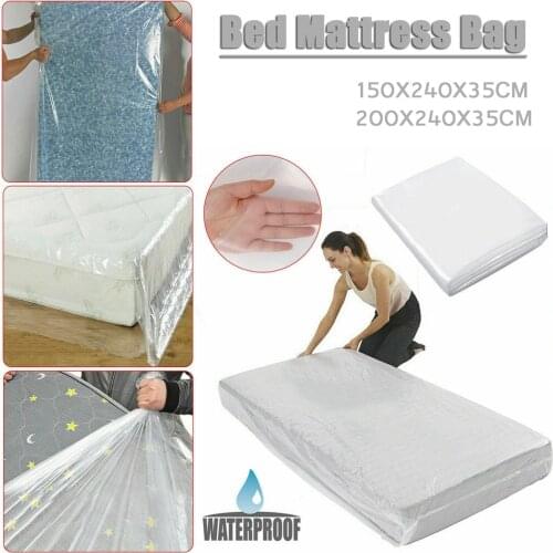Single Double Bed Mattress Bag Dust Protector Storage Cover