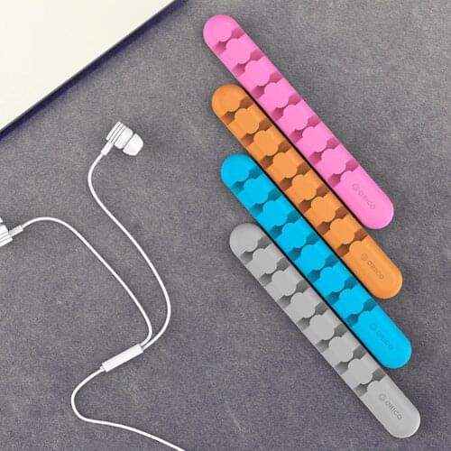 ORICO CBS5 Self-Adhesive Cable Organizer USB Winder Clips for Mouse Keyboard Cable Holder for Mouse Headphone Wire Organizer
