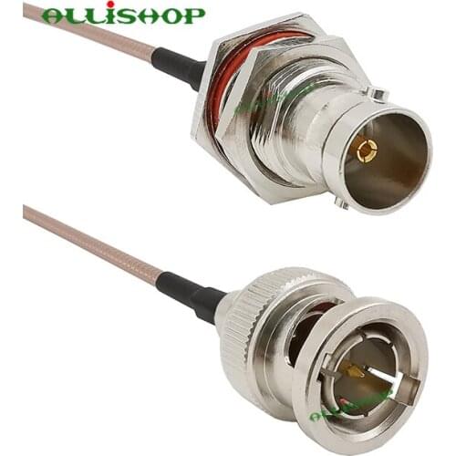 BNC Cable 3G/HD SDI Cable BNC Male to BNC Female Video Cable for Cameras and Video Equipment Supports HD-SDI/3G-SDI/4K/8K