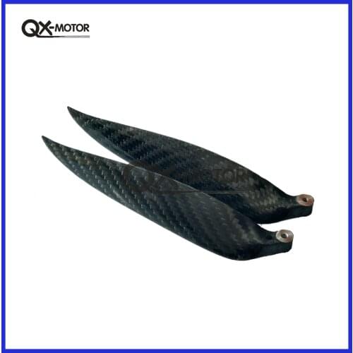 For RC Airplane Props Fixed Wing Model ,9.5x5,10x6,11x6,11x8,12x6,13x7 ,13x8, 2pcs Leaf Carbon Fiber Folding Propeller RC Model