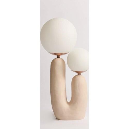 Glass ball led color glass table lamps for living room sala de estar living room for bedroom bedside lamp table lamp