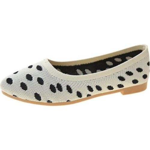 Women Casual Boat Shoes 2021 New Ladies Slip On Ballet Flats Comfy Soft Zapatos Mujer Red Walking Footwear Mother Fashion Shoes