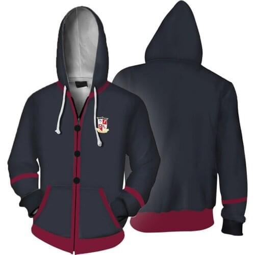 The Umbrella Academy Cosplay Hoodie Sweatshirts Mens Plus Size Hoodies Harajuku Hooded Pullover Streetwear Jacket For Women