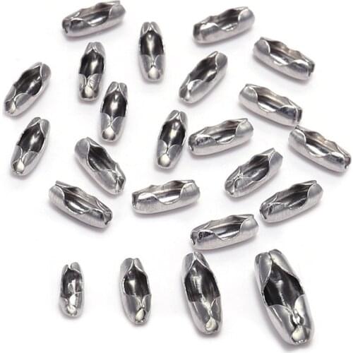 100pcs/lot Stainless Steel Jewelry Accessories Bead Waist Buckle Waist Buckle Special Connection Buckle Making Necklace Bracelet