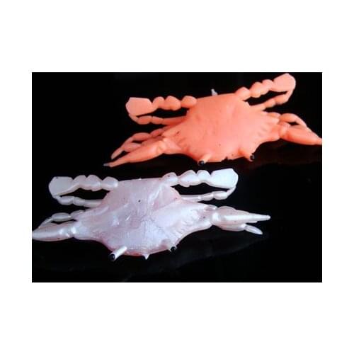 Hunting Fishing Tackle Crab Soft Lures 4.6g Fresh Water Artificial Fishing Soft Baits 5PCS