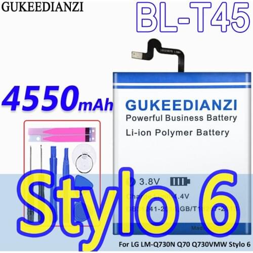 GUKEEDIANZI BL-T45 4550mAh High Capacity Battery For LG S/N:EAC64578803