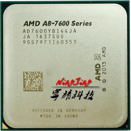 AMD A8-Series A8-7600 A8 7600 3.1GHz Quad-Core AD7600YBI44JA/ AD760BYBI44JA Socket FM2