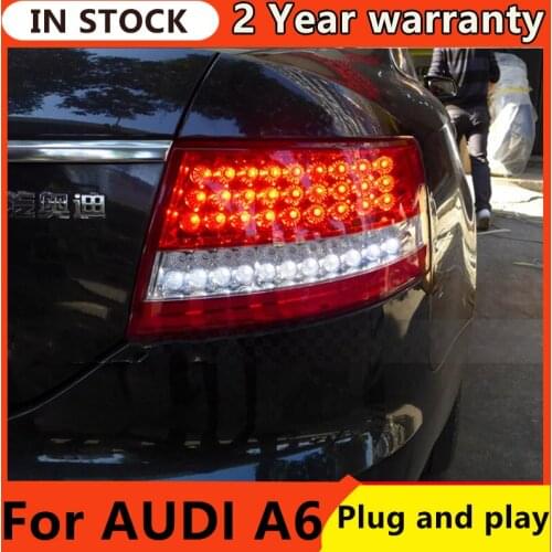 Car Styling for AUDI A6 2005-2008 TAIL Lights LED Tail Light LED Rear Lamp DRL+Brake Trunk LIGHT Automobile Accessories