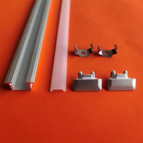 Free Shipping Surface Recessed Flexible Led Strip Holder Aluminum Extrusion Profile Channel