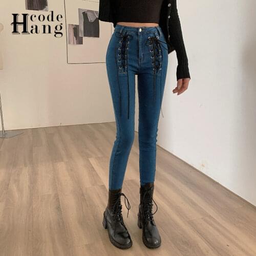 HANGCODE Women's Skinny Jeans