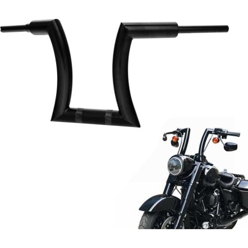 Motorcycle 16" Rise 2" Ape Hanger Handlebar For Harley Heritage Softail Slim Sportster 883 1200 Dyna Street Bob Road King Glide
