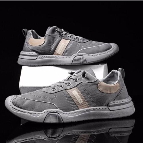 Mens Casual Shoes Leather Fashion Male Sneakers Handmade Breathable Men Loafers Moccasins Shoes