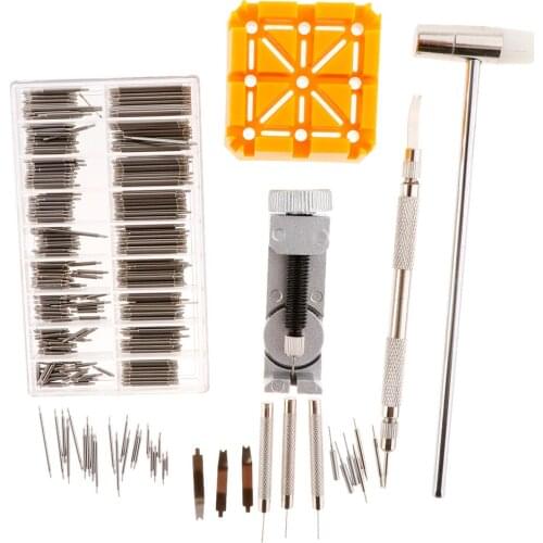 Metal Watch Band Strap Holder Link Pin Remover Repair Tool Kit Watchmakers