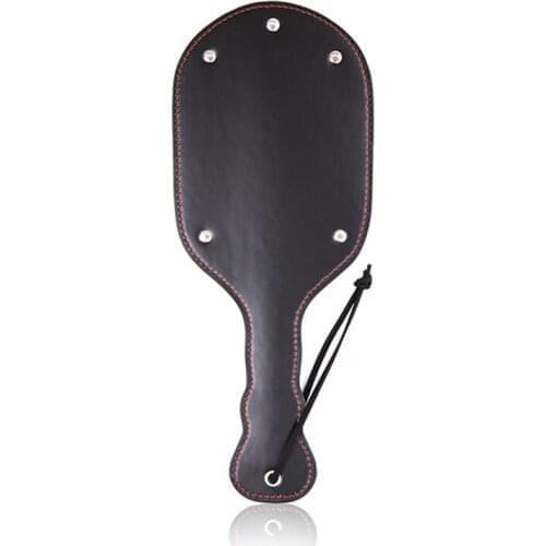 New High Quality Black Leather Spanking BDSM Whip Flirt Slave Sex Bondage Adults Games Sex Products Sex Toys for Couples