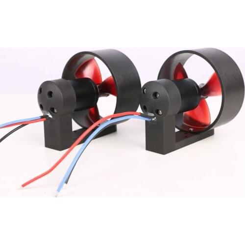 Robot Underwater Thruster w 80mm PC Resin Paddle 12V-24V Brushless Motor 600W 500KV Electric Power RC Bait Boat DIY