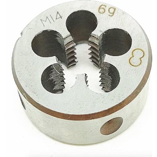 Free shipping 1PCS HSS6542 made Metric Die M16*1.0/1.5/2.0mm machine die Lathe Model Engineer Thread Maker for SS workpiece