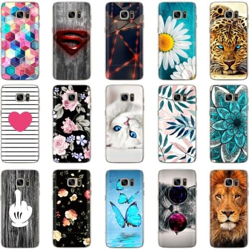 Silicon Phone Case for Samsung Galaxy S6 Edge G920 G920F G920A Cover for Samsung S6 Edge G925F G925I G925A G925T Phone Shell Bag