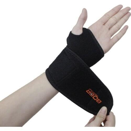 Sports Wrist Support Brace Hand Wrist Supports Protector Guard Men Women Winter Keep Warm Pain Relief Hand Band Spo