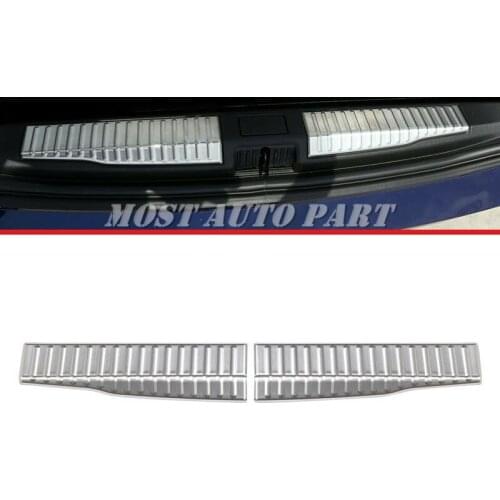 Stainless Steel Rear Bumper Inner Sill Plate Protector Cover Trim For Alfa Romeo Giulia 2017-2019 2ps Car Decoration Car Trim