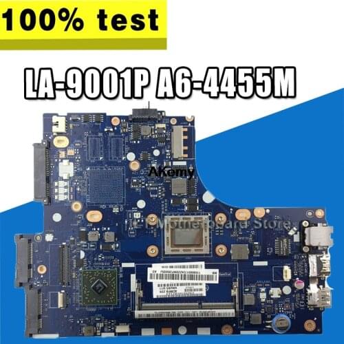 11S90001724 90001724 VAUS5 LA-9001P w A6-4455M CPU For Lenovo Ideapad S405 NoteBook Laptop Motherboard Tested