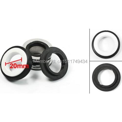 Water Pumps Shaft Single Coil Spring Mechanical Seal 20mm Dia 3pcs