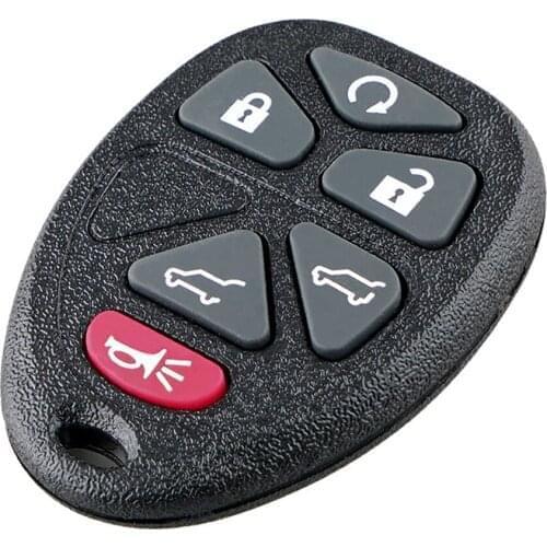 6 Button 315Mhz keyless Remote key For Chevrolet Tahoe Traverse Savana Yukon Pontiac Torrent
