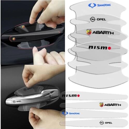 8pcs Car Door Handle Bowl Cover Protective Film Stickers for Honda Civic 4d CRV Accord Dio Fit City Jazz 8th 10th Gen 2021 2020