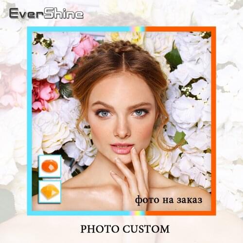 EverShine DIY Photos Custom Diamond Painting Full Square Diamond Embroidery Pictures Of Rhinestones Cross Stitch Kits Home Decor