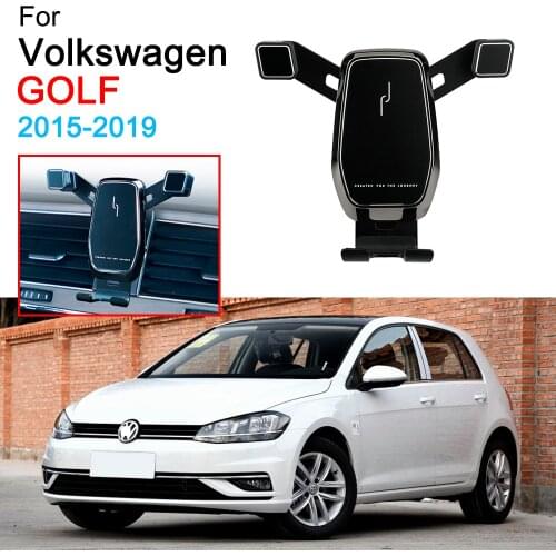 Car Mobile Phone Bracket Air Vent Mount Call Phone Holder for Volkswagen VW Golf 7 MK7 Accessories 2015 2016 2017 2018 2019