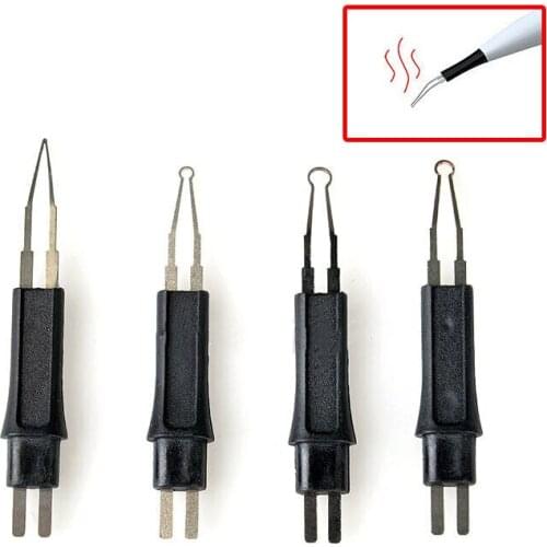 Cesoon 4Pcs/Set Dental Gutta Percha Cutter Tips For Gutta Percha Point Cutter Tooth Gum