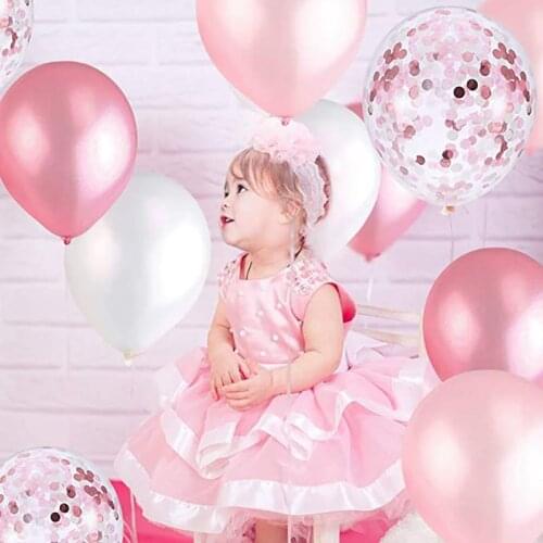 Color Sequins Balloons Wedding Party Birthday Party Decoration Holiday Supplies ChildrenS Toys 10pcs