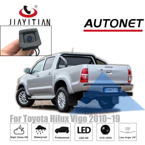 JIAYITIAN rear view camera for Toyota Hilux Vigo pickup 2012 2013 2014 2015 2016 2017 CCD/backup camera Reverse Hole OEM camera