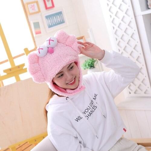 Cute Cartoon Headgear Hat Photo Props Cartoon Headgear Plush Hat