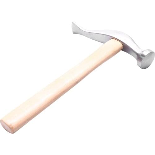 Cobbler Shoe Repair Hammer Wood Handle Leather Work Shoemaking Repairing Remmending Shoe Tool Retail