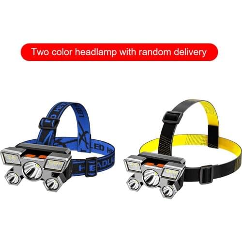 350LM COB LED Headlamp Waterproof USB Rechargeable Head Light Portable Headlight Torch for Outdoor Night Fishing Hiking Lighting