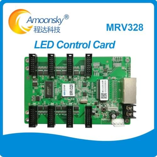 Nova MRV328 replace MRV308 LED Display Receiving Card Full Color LED Video Display P3,P4,P5,P6,P8,P10 hub75 control card