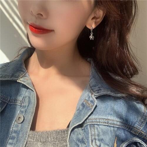 Miuoxion Wholesale Vintage Bear Earrings Personality Fashion Jewelry For Women Feature Namour Charm Gift All Seasons