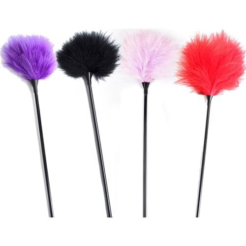 Sex Toys Flirting Feather Flog Spanking Sex Whip Body Clitoris Fondling Slave BDSM Bondage Erotic Toys for Couple Adult Games