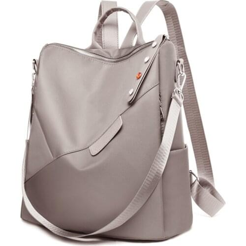 HISUELY Fashion Waterproof Women Shoulder Bag PU Leather Travel Backpack High Quality School Bag for Girl Sac Feminina BG917B