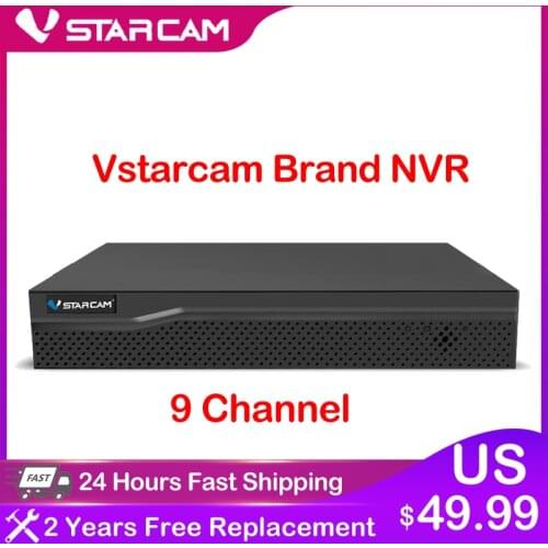 VStarcam New 9CH NVR With Hard Disk Audio input 9 Channel Network Video Recorder Onvif 2.4 for IP camera Security System N8209