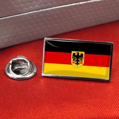 High quality custom German State Flag Lapel Pin Badge hot sales custom made metal lapel pin badges