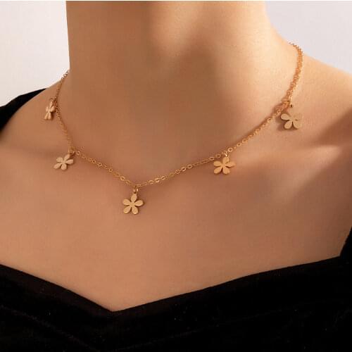 ZHONGVI Gold Chokers