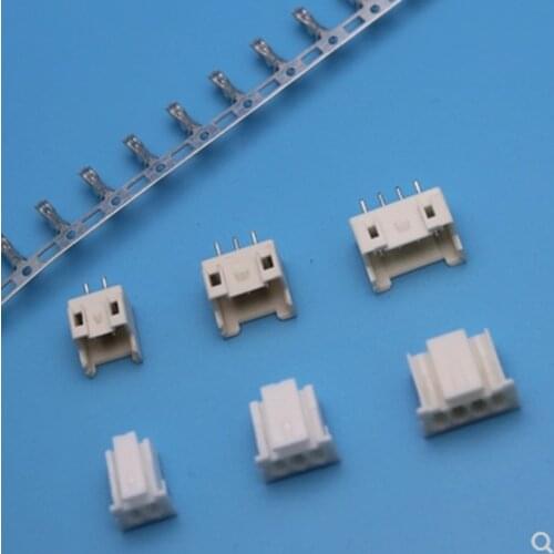 2sets XA 2.5mm spacing line to plate connector instead of JST B02B-XASK-1