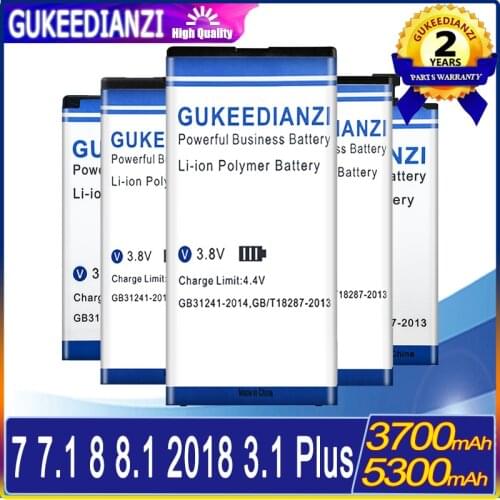 3700/5300mAh battery HE346 HE347 for Nokia 7.1/8/7/8.1 2018 3.1 plus TA-1062 1046 1055 1041 1004 7plus 8plus HE328 HE340 HE362