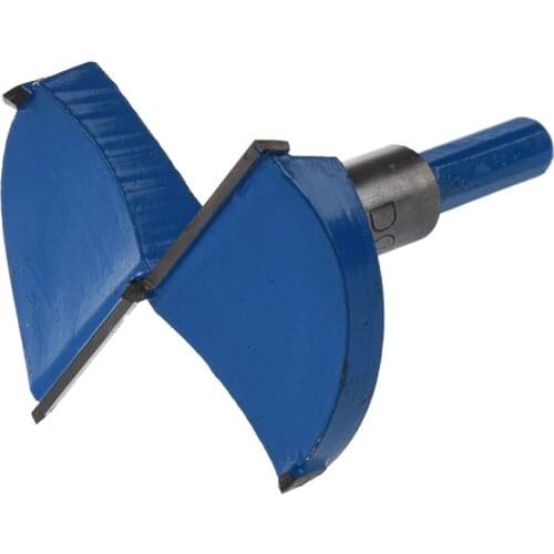 70mm Cutting Diameter Hinge Boring Drill Bit Blue Gray