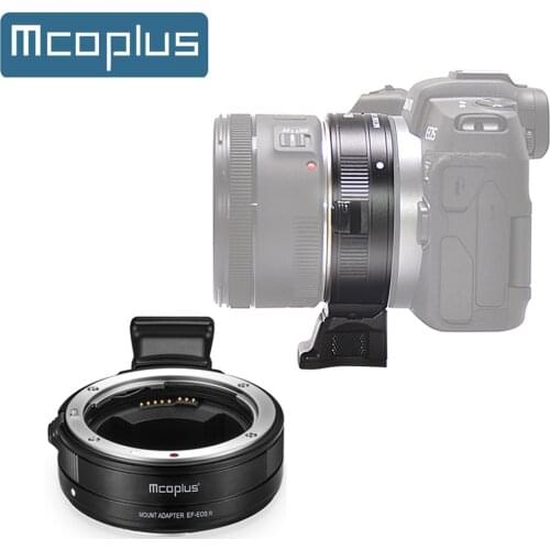 Mcoplus Auto Focus Lens Mount Adapter for Canon EOS EF / EF-S Mount Lens to Canon RF Camera EOS R R6 RP R5 Mirrorless Camera