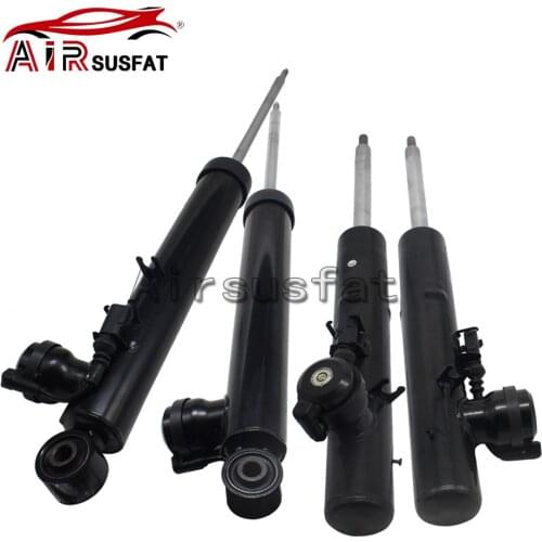 4 PCS Front + Rear Air Suspension Shock Absorber For Audi Q5 with ADS 2009-2017 8R0413029J 8R0413030J 8R0513025J 8R0513026J