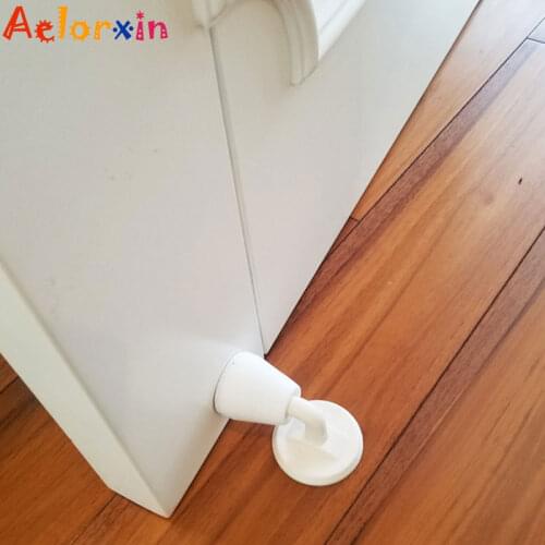 Child Safety Shock Absorbers Silicone Anti-collision Thickening Pad Protection Baby Safety Door Stopper Baby Newborn Care