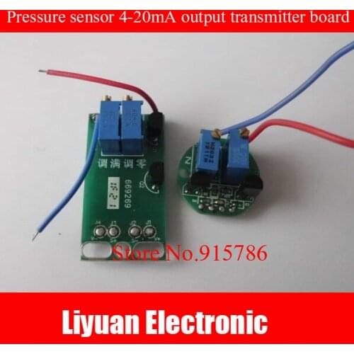 Pressure sensor 4-20mA output transmitter board / ceramic pressure sensor expansion board