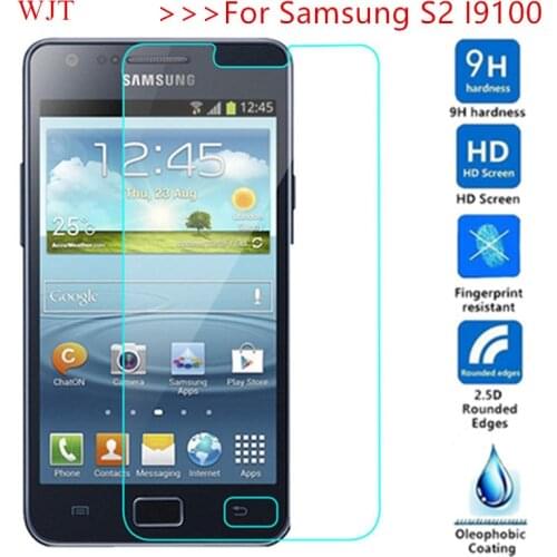 For Galaxy S2 Sklo Full Cover Tempered Glass For Samsung Galaxy S2 SII I9100 S2 Plus I9105 GT S II S2+ i9108 Screen Protector